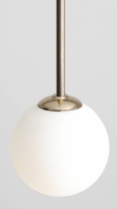 Kulista, złota lampa wisząca BOSSO 1 X-MINI GOLD (14cm) 4.png