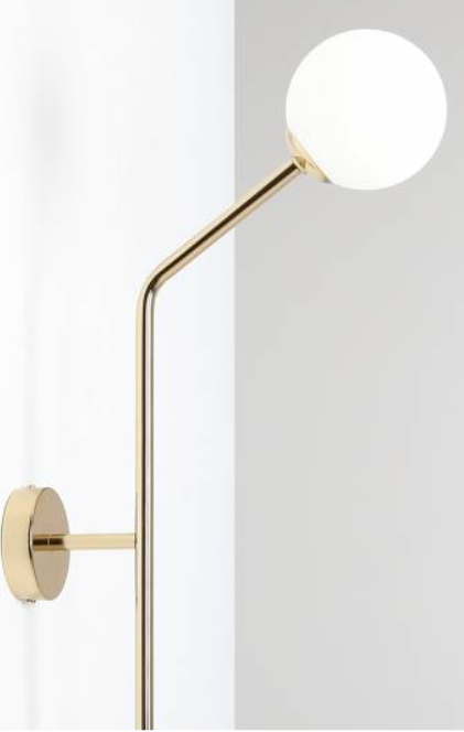 Minimalistyczna lampa ścienna lub sufitowa PURE WALL GOLD Vertical 3.png