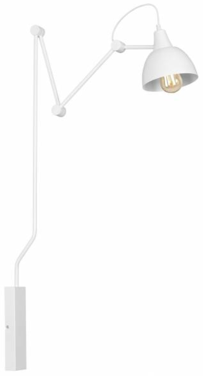 Designerski plafon ścienny z regulacją ramion AIDA 1 LONG WHITE 4.png