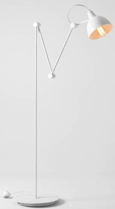 Designerska lampa stojąca AIDA FLOOR WHITE.png