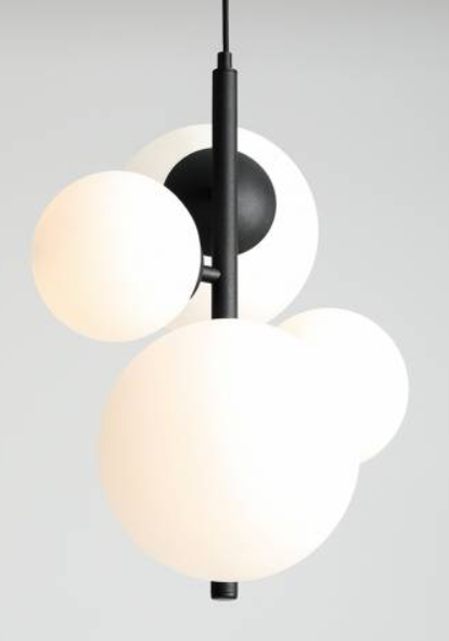 Efektowna lampa wisząca BLOOM 4 BLACK 2.png