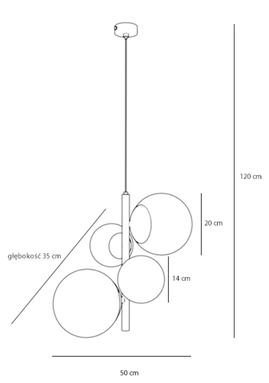 Efektowna lampa wisząca BLOOM 4 BLACK 5.png