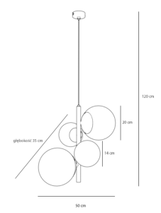 Efektowna lampa wisząca BLOOM 4 GOLD 6.png