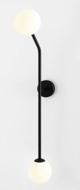 Minimalistyczna lampa ścienna PURE WALL BLACK vertical 5.png