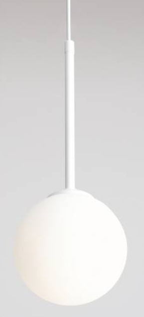 Kulista lampa wisząca BOSSO 1 X-MINI WHITE (14cm).png