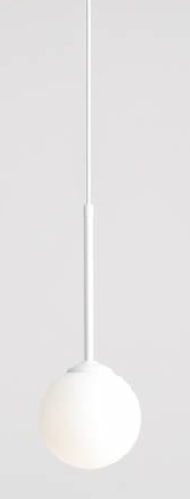 Kulista lampa wisząca BOSSO 1 X-MINI WHITE (14cm) 2.png