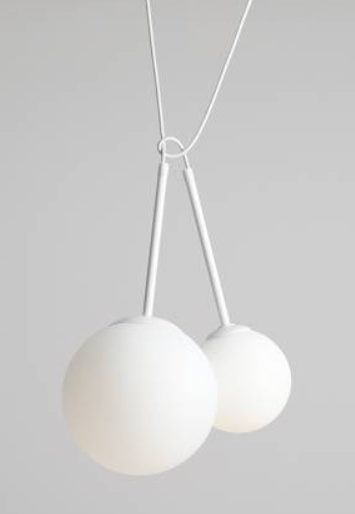 Lampa wisząca BOSSO 1 MINI WHITE (20cm) 2.png