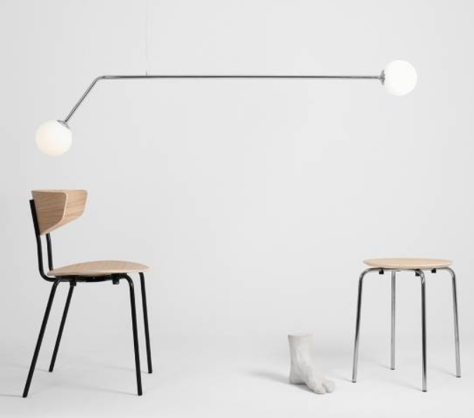 Minimalistyczna lampa wisząca PURE 2 CHROME.png