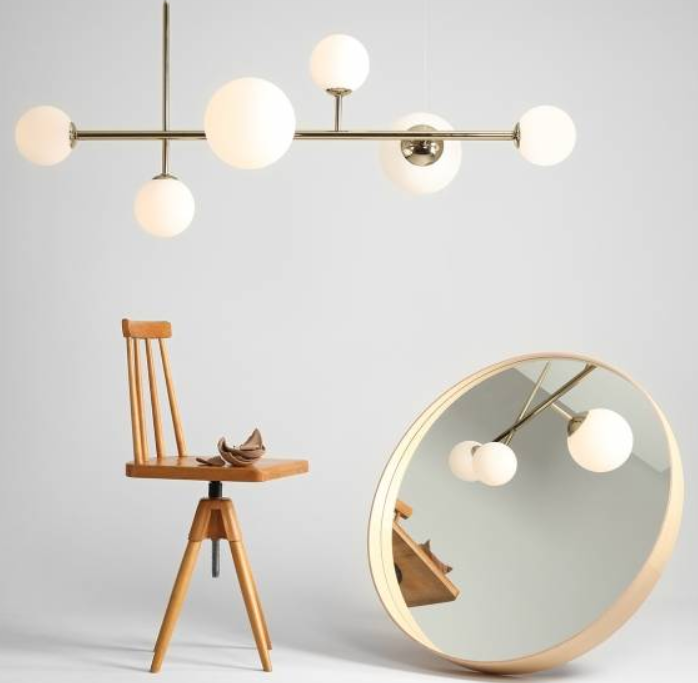 Elegancka, złota lampa wisząca DIONE 6 GOLD.png