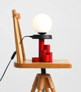 Lampka nocna BALL TABLE MEDIUM BLACK.png