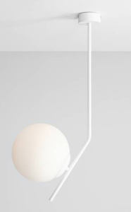 Nowoczesna lampa GALLIA 1 SHORT WHITE (krótka) 4.png