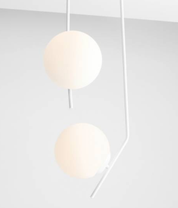 Nowoczesna lampa GALLIA 1 SHORT WHITE (krótka) 2.png