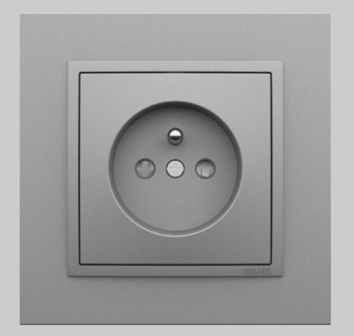 Gniazdko Animato aluminium 1.png