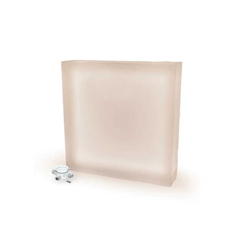 Świecąca Płyta Brukowa 40x40 Biała Dzienna