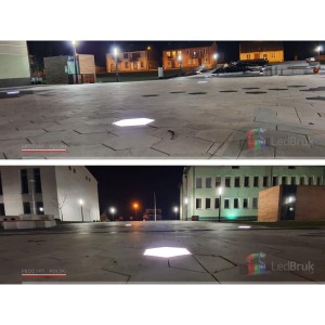 Świecąca Płyta Brukowa Trylinka Heksagon BZ